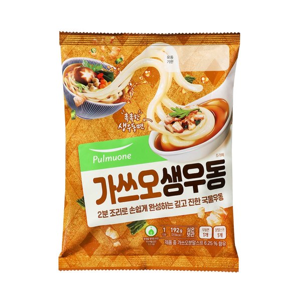 풀무원 가쓰오생우동 192G