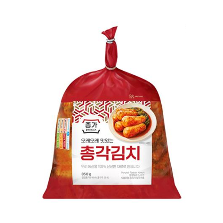 종가 오래오래 맛있는 총각김치 850g