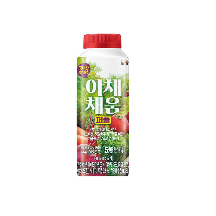 남양 야채채움 퍼플 190ml