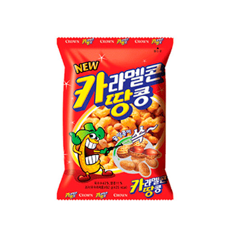 크라운)카라멜&땅콩(봉지)