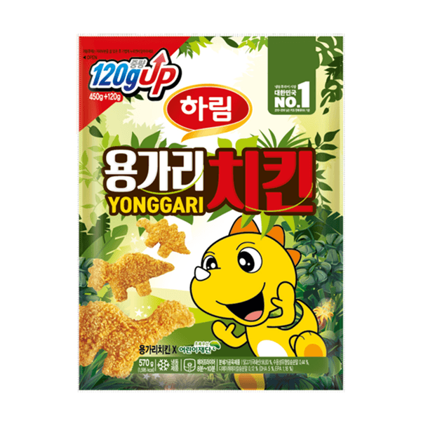 하림 용가리치킨450g+120g