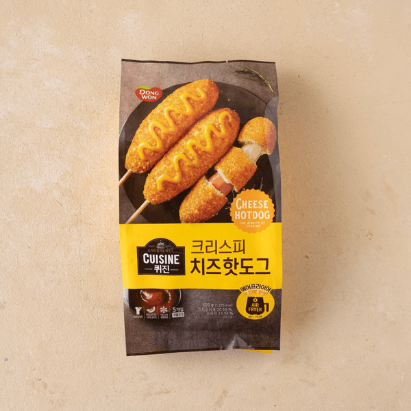 동원 퀴진치즈크리스피핫도그400g