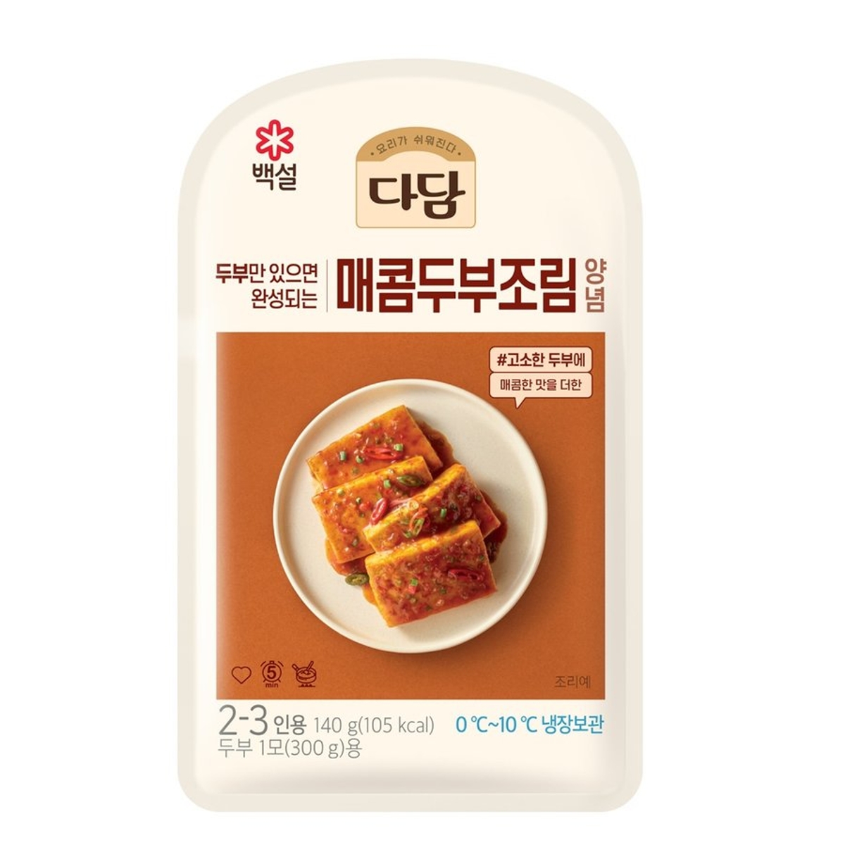 씨제이 다담 매콤두부조림 양념 140G