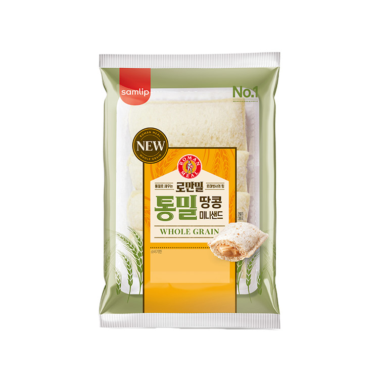 삼립)로만밀땅콩미니샌드(4입)