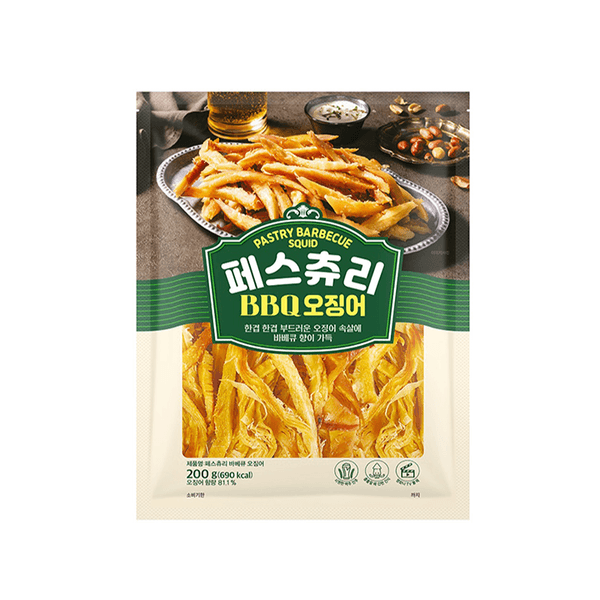 *페스츄리BBQ오징어200g