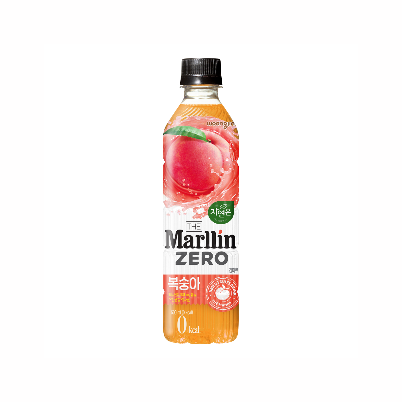자연은)더말린복숭아제로500ml