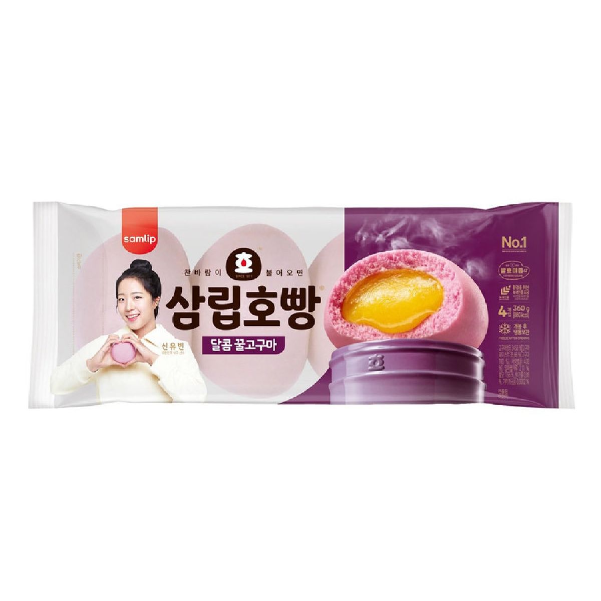 삼립 꿀고구마 호빵 4입 360G