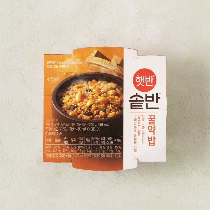 CJ 햇반 솥반 꿀약밥 210g