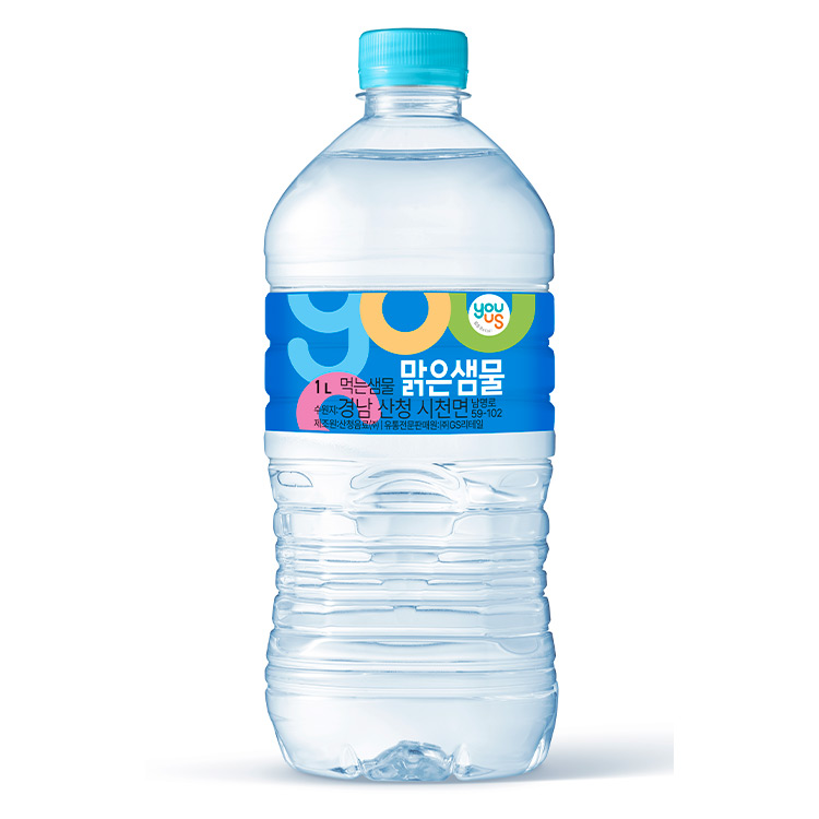 유어스)지리산맑은샘물1.0L