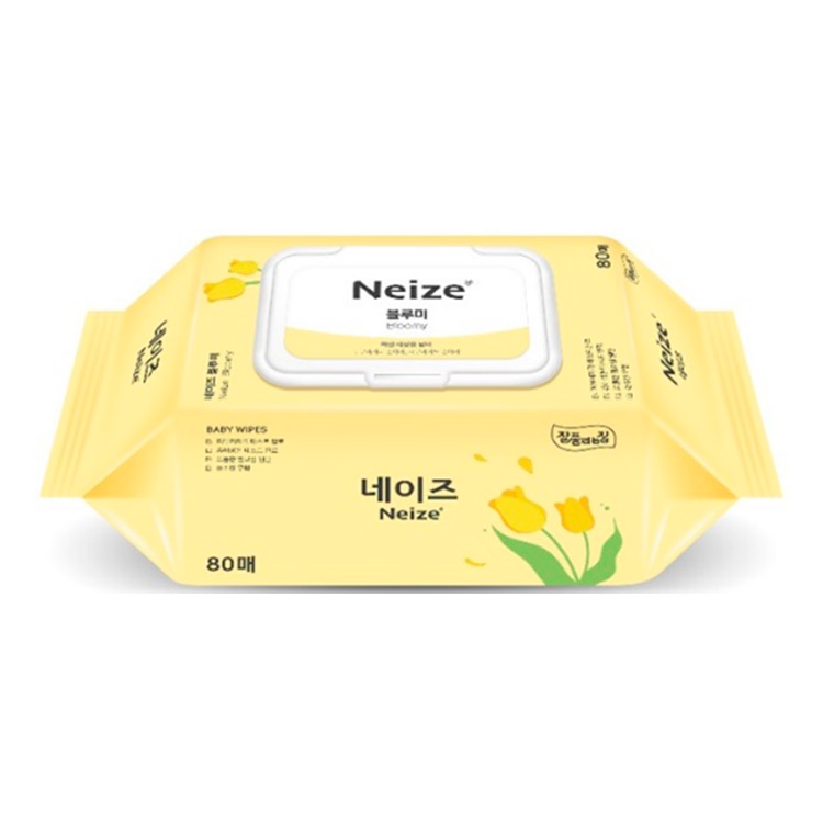 네이즈)블루미물티슈80매(캡)