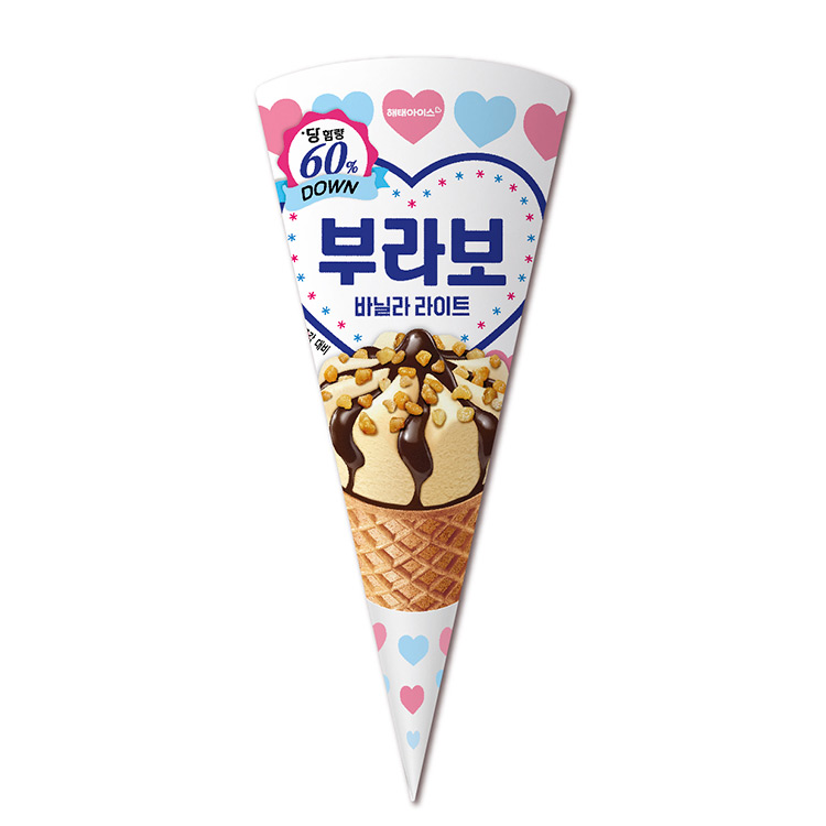 해태)부라보콘바닐라라이트160ML