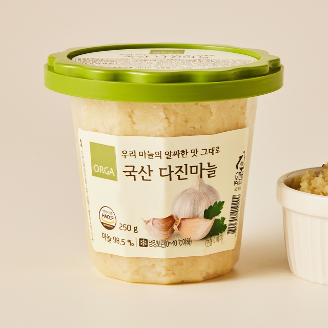 ORGA 다진마늘 250g