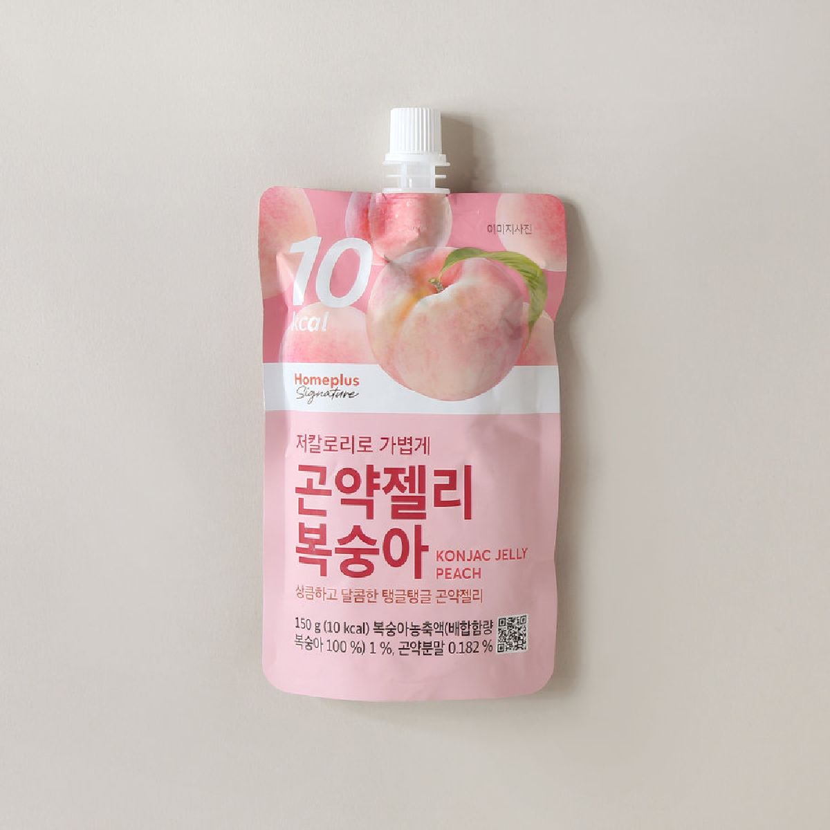 홈플러스시그니처 곤약젤리 복숭아 150G