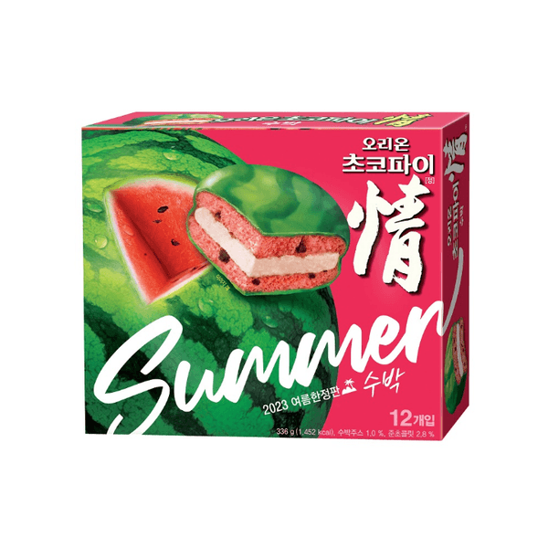 오리온 초코파이 수박 336g