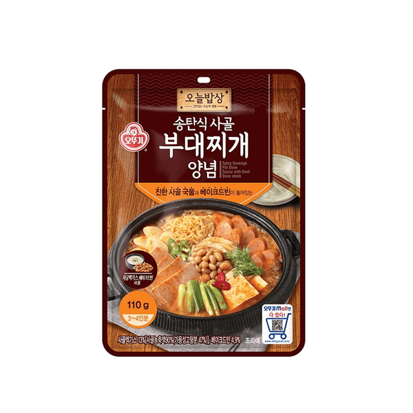 오뚜기 송탄부대찌개양념 110g