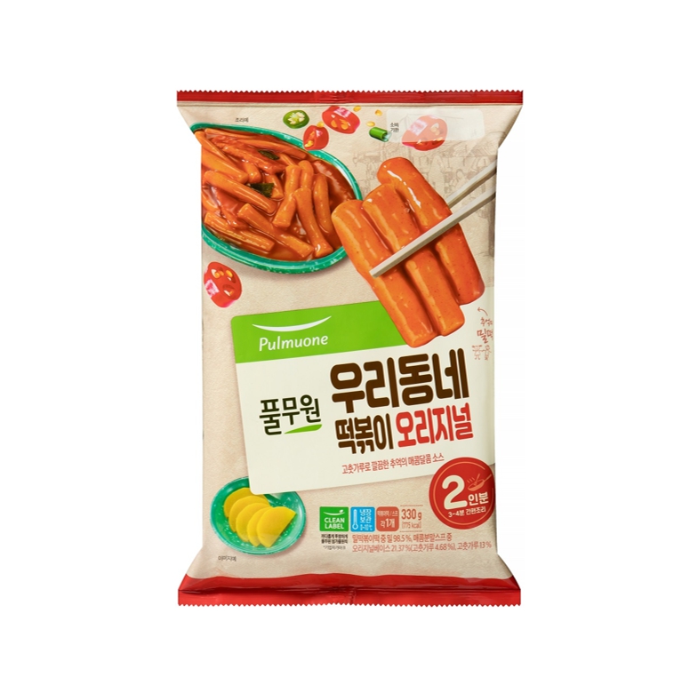 풀무원)우리동네 떡볶이 오리지널 2인 330g