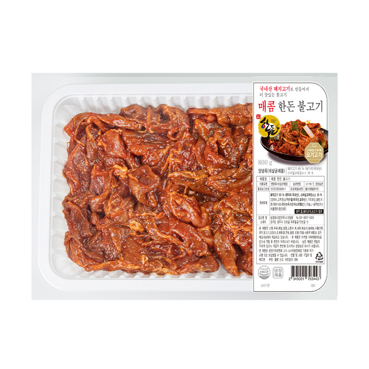 매콤 한돈 불고기 800g