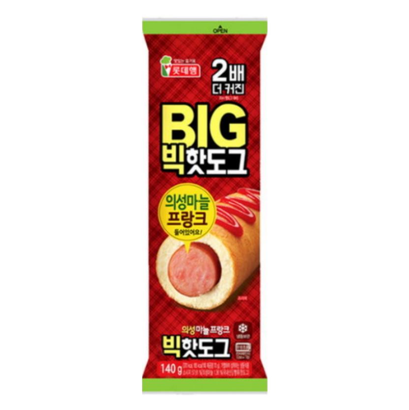 롯데)빅핫도그140G
