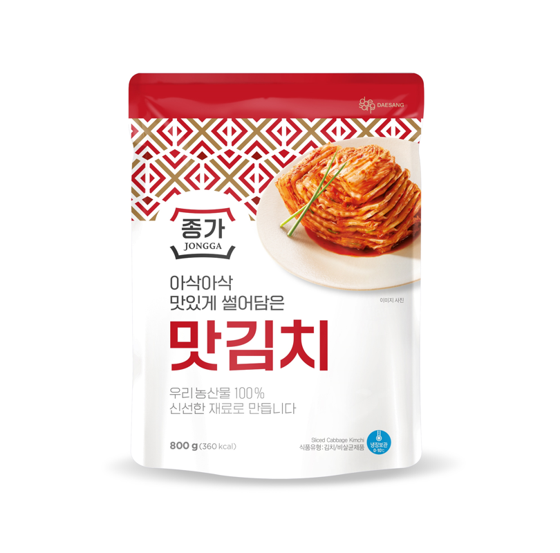 대상)종가맛김치800g