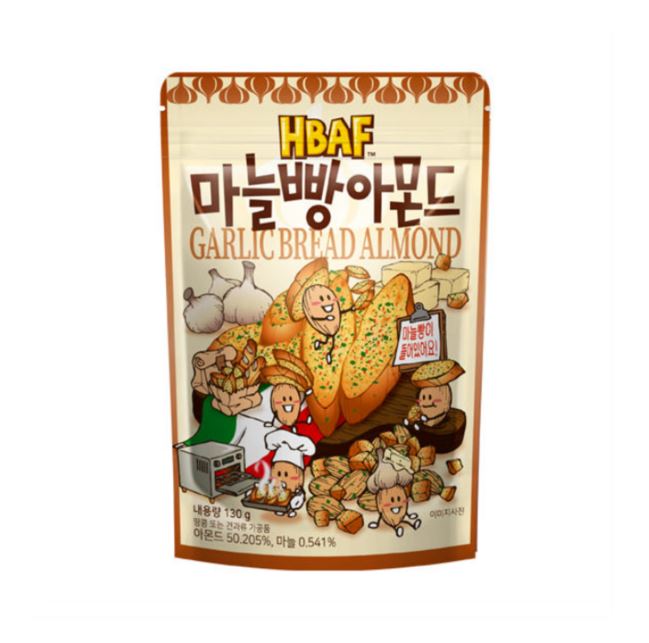 HBAF)마늘빵아몬드120g