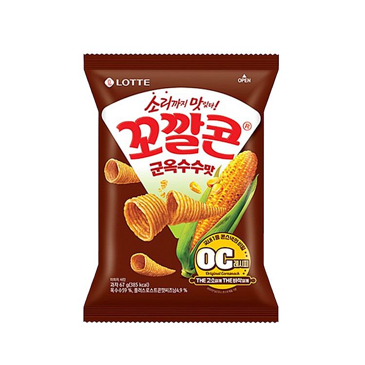 롯데)꼬깔콘군옥수수(봉지)
