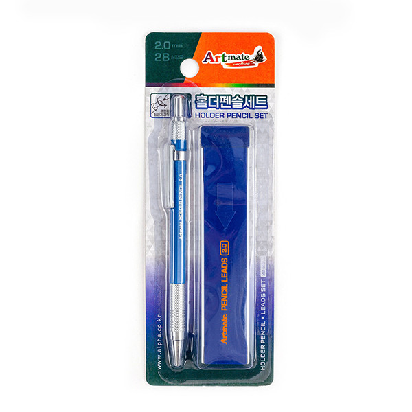 홀더펜슬세트/2.0mm/2B/홀더+홀더심/세트/1/code 6710710