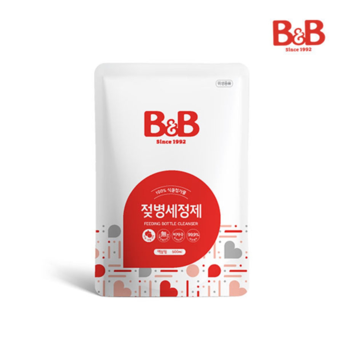 보령 B&B 젖병세정제 액상형 리필 500ML