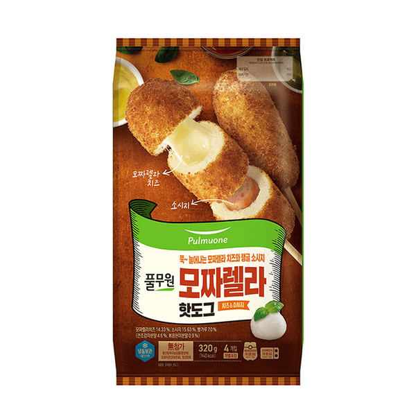 풀무원 모짜렐라 핫도그320g