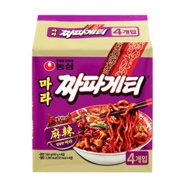 농심 마라짜파게티 140g*4입