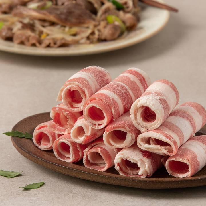 미국냉동우삼겹바로구이600g