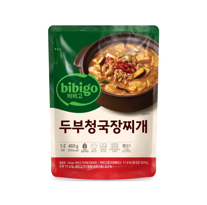 비비고)두부청국장찌개460g