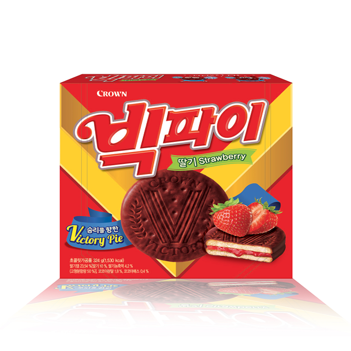 크라운 빅파이18입 324g