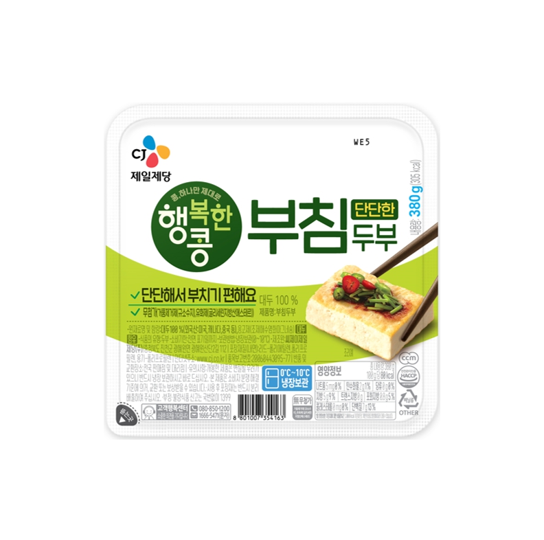 CJ)행복한콩 부침 두부 380g