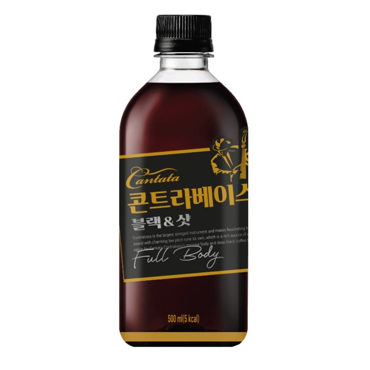 롯데 칸타타 콘트라베이스 블랙&샷 500ML