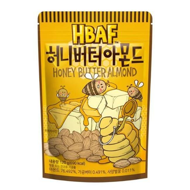 HBAF)허니버터아몬드120g