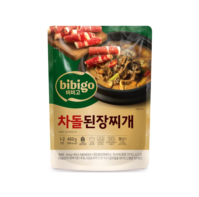 CJ)비비고 차돌된장찌개 460g