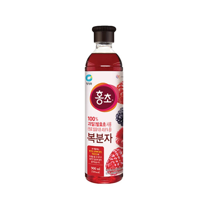 청정원 홍초 복분자 900ml