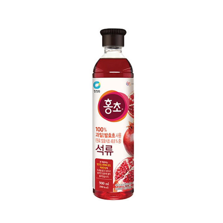 청정원 홍초 석류 900ml