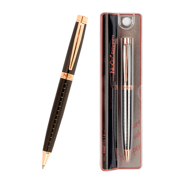 필사 전용 유성펜/ Alpha Digilog Pen/ 독일잉크심/ NeCe Stivpen Gold 1.0mm 흑색 Code 3244440