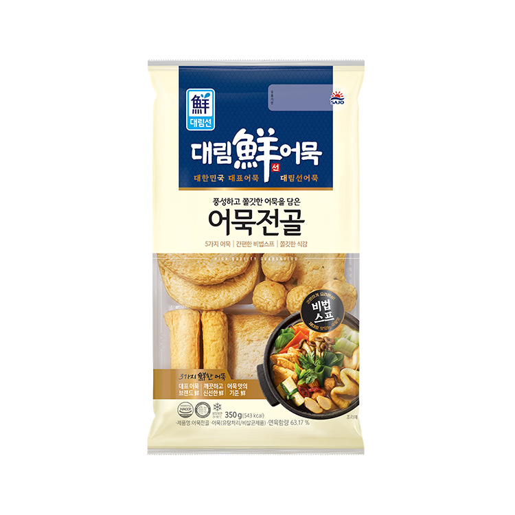 사조대림)어묵전골 350g