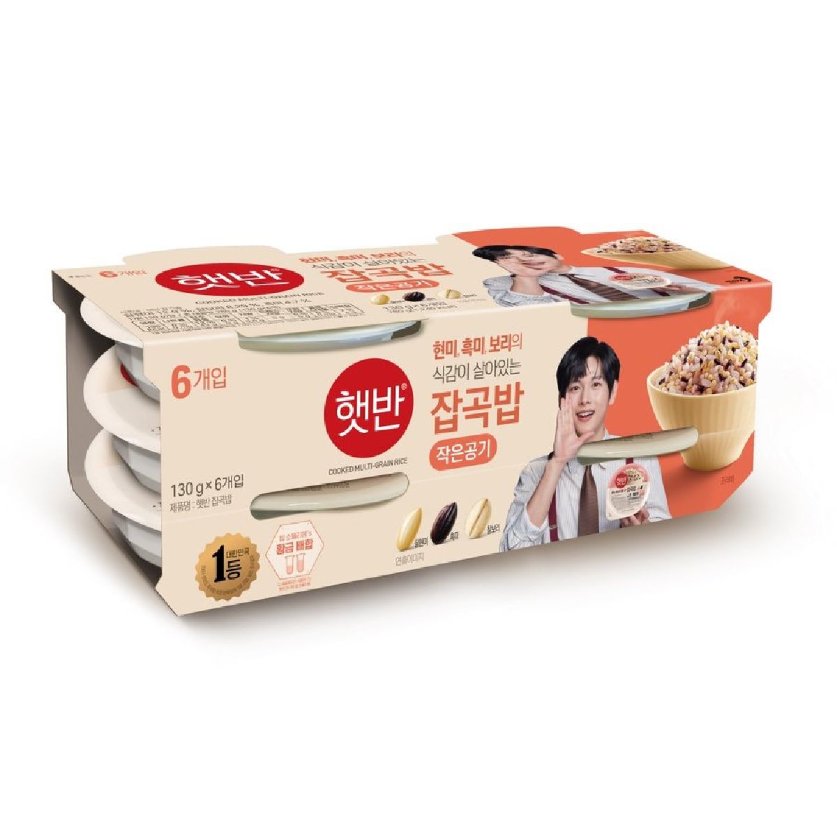 CJ 햇반 작은 잡곡밥 130Gx6