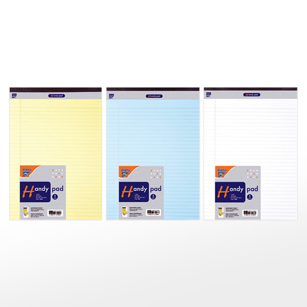 옐로우 핸디패드 new/ 210*297mm /A4 /40매//1입/권/ Code 2395310