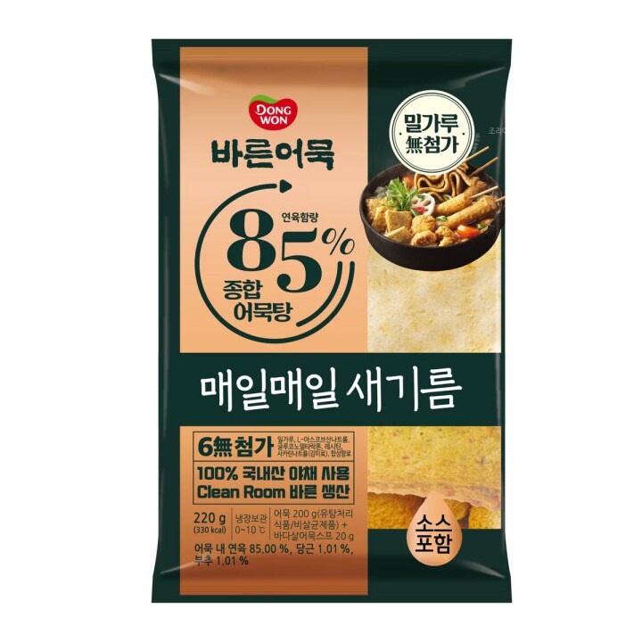 동원 바른어묵 종합어묵탕 220g