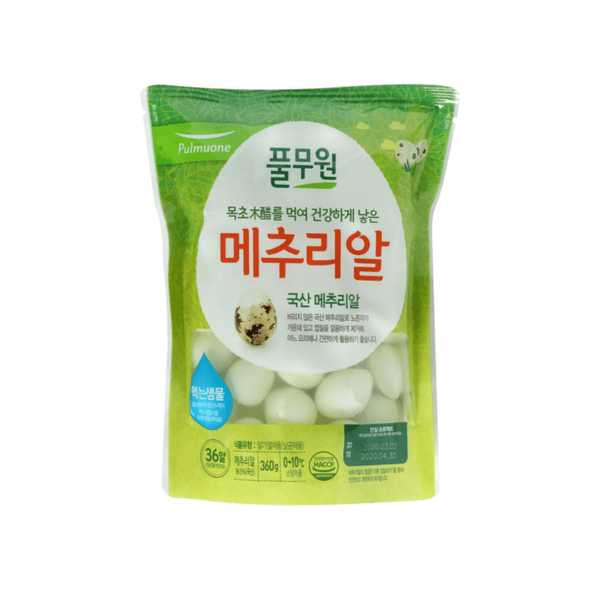 풀무원)깐메추리알360g