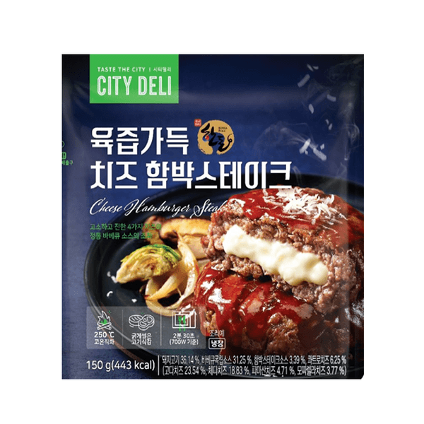 삼립 시티델리 치즈함박스테이크150g