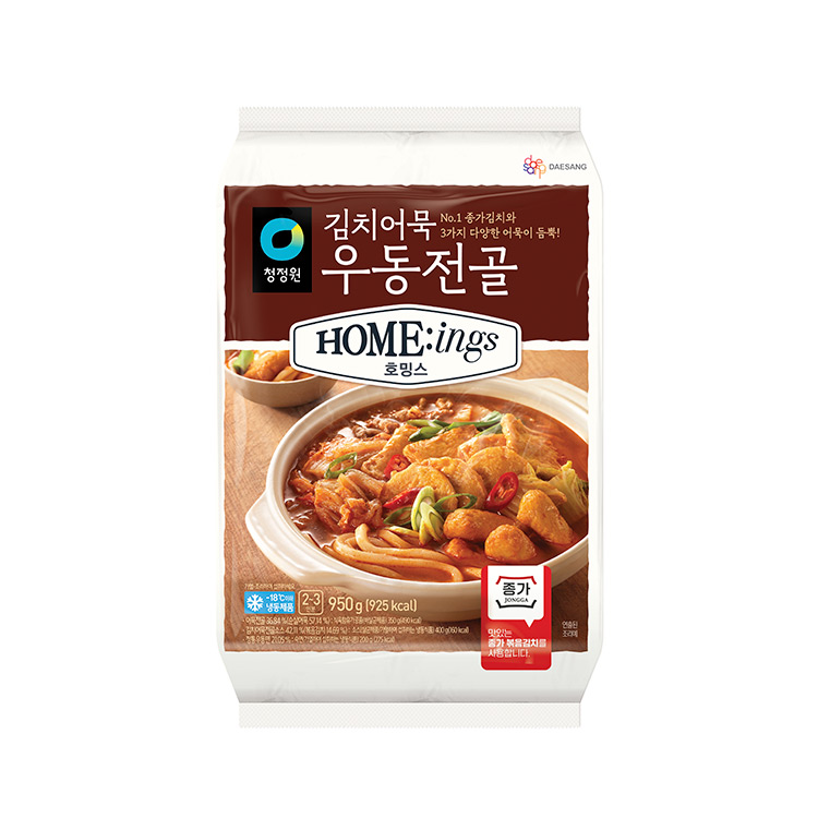 대상)김치어묵우동전골 950g