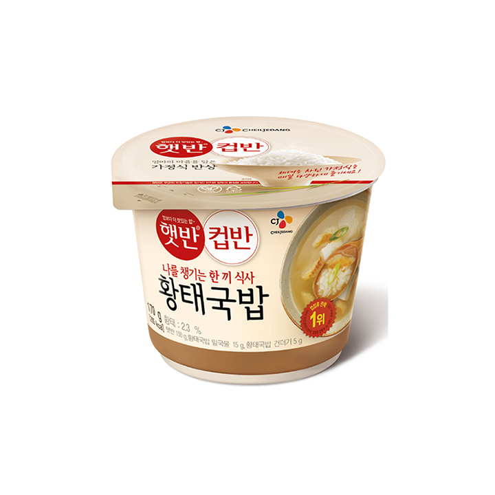 CJ 컵반 황태국밥 170g