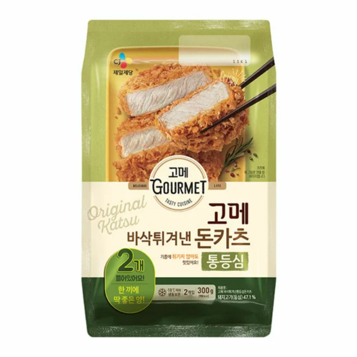 CJ 고메 통등심돈카츠 300g