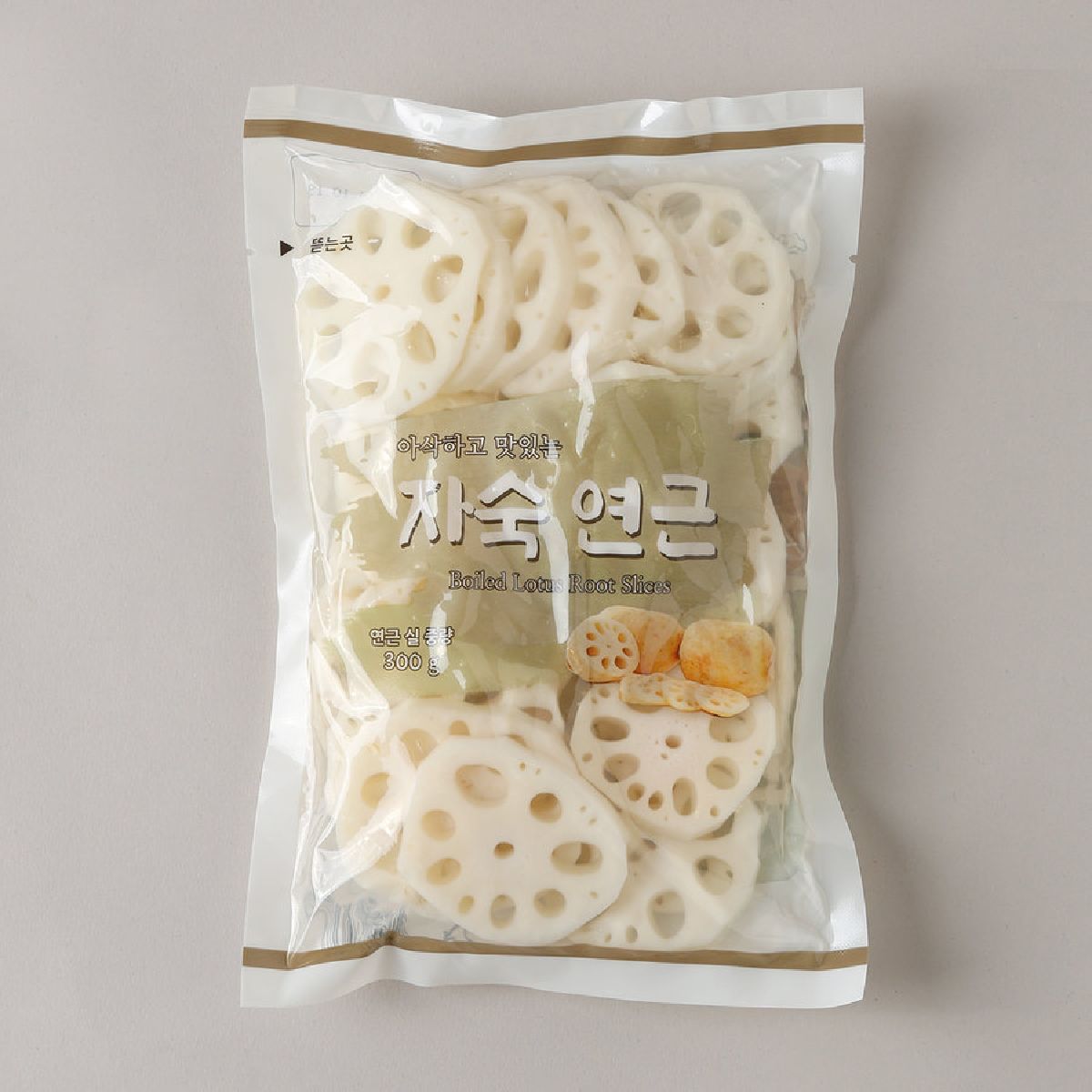 자숙 연근 300G(봉) | 배민 장보기∙쇼핑