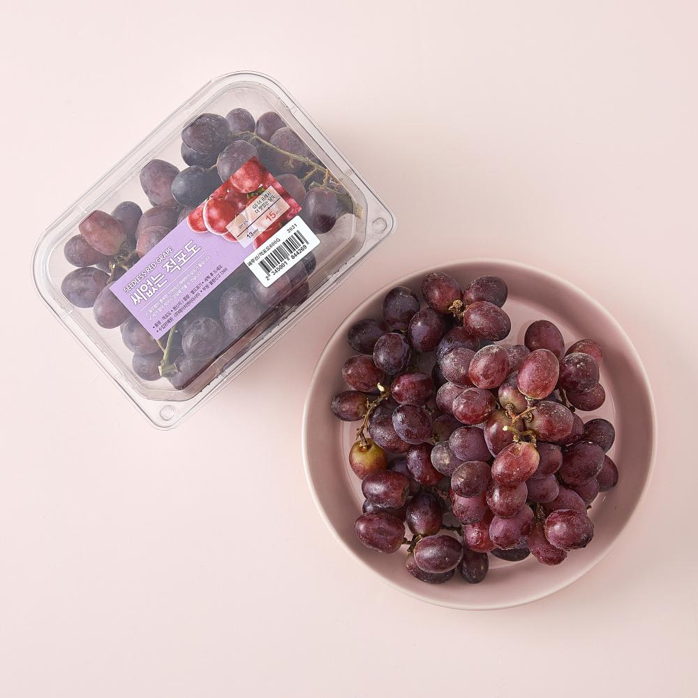 칠레)씨없는적포도(600g/팩)